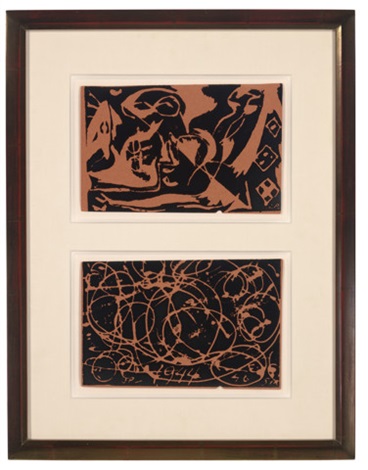 Untitled Greeting Card by Jackson Pollock on artnet